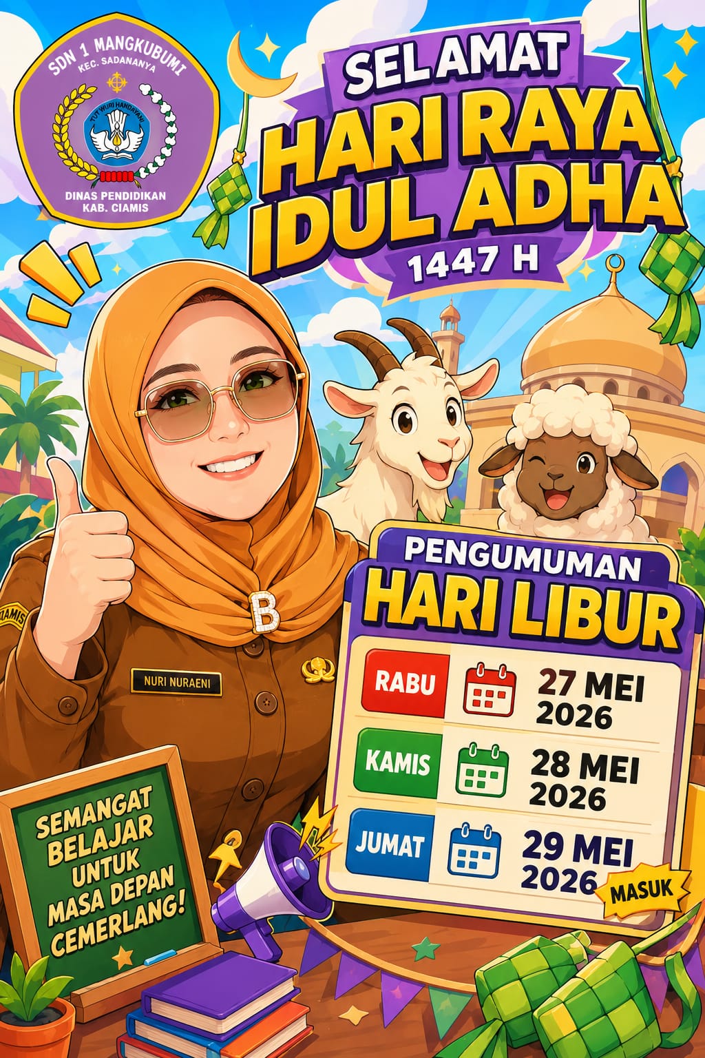 Selamat Hari Raya Idul Adha 1447 H